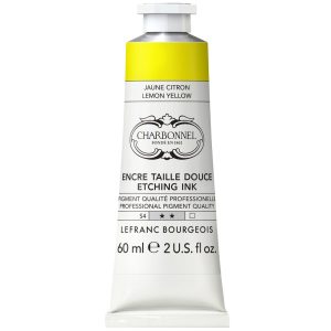 3013643015208-LB CHRB 60ML ETCHING INK LEMON YELLOW 3013643015208