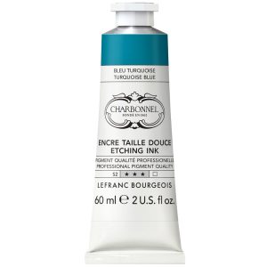 3013643015437-LB CHRB 60ML ETCHING INK TURQUOISE BLUE 3013643015437