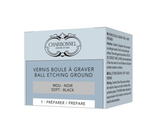 3013643016366-LEFRANC BOURGEOIS CHARBONNEL LB CHRB ADDITIVE SOFT BALL GROUND SOLID BLACK 301636