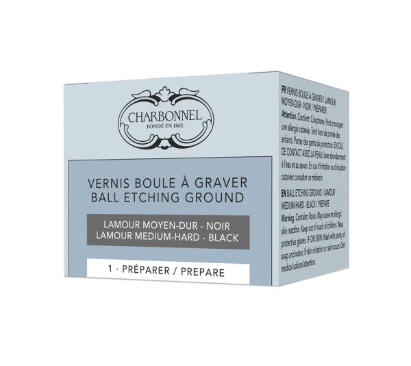 3013643016373-LEFRANC BOURGEOIS CHARBONNEL LB CHRB ADDITIVE LAMOUR MED-HARD BALL GROUND SOLID BLACK 301637