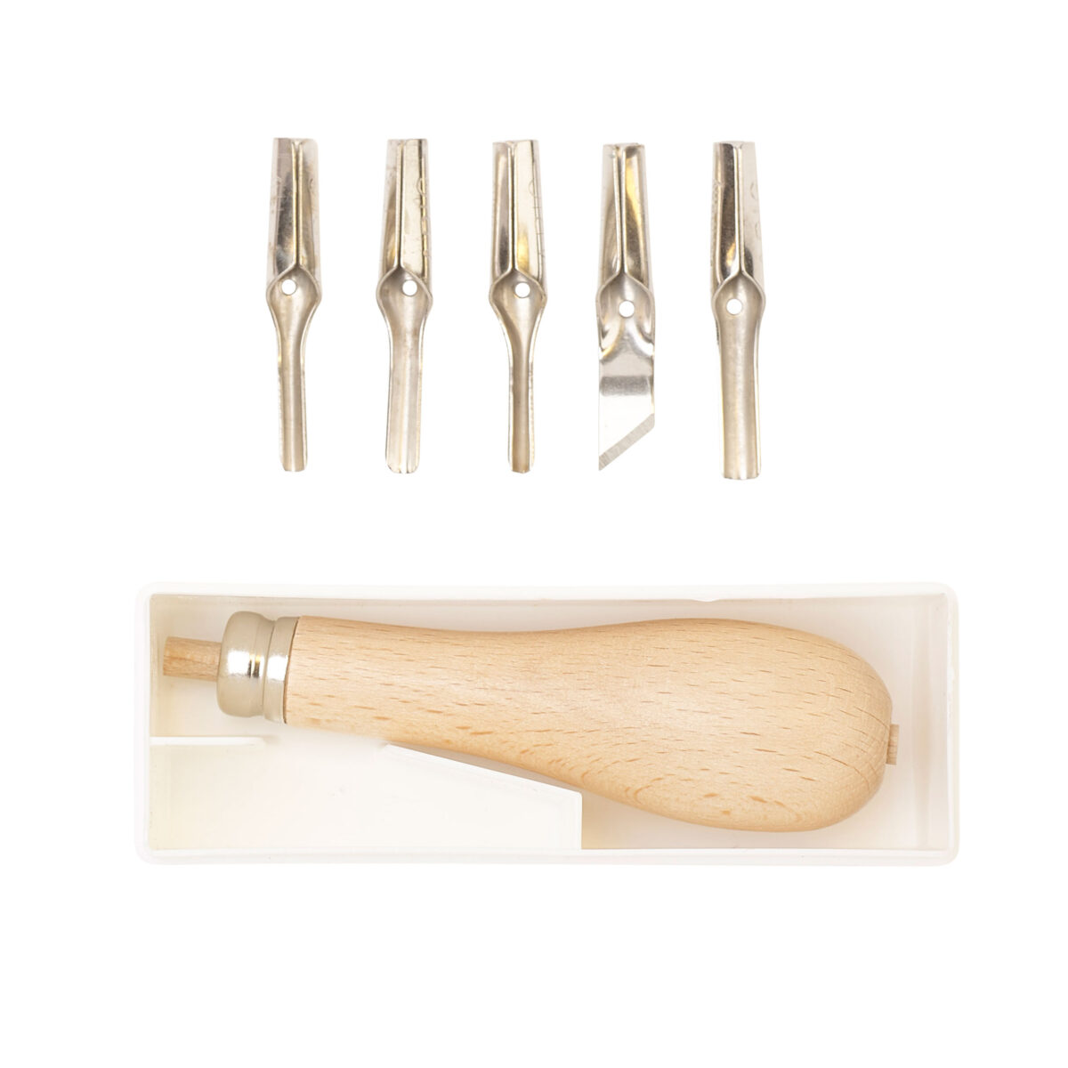 Abig 5 Piece Lino Cutting Set Charbonnel